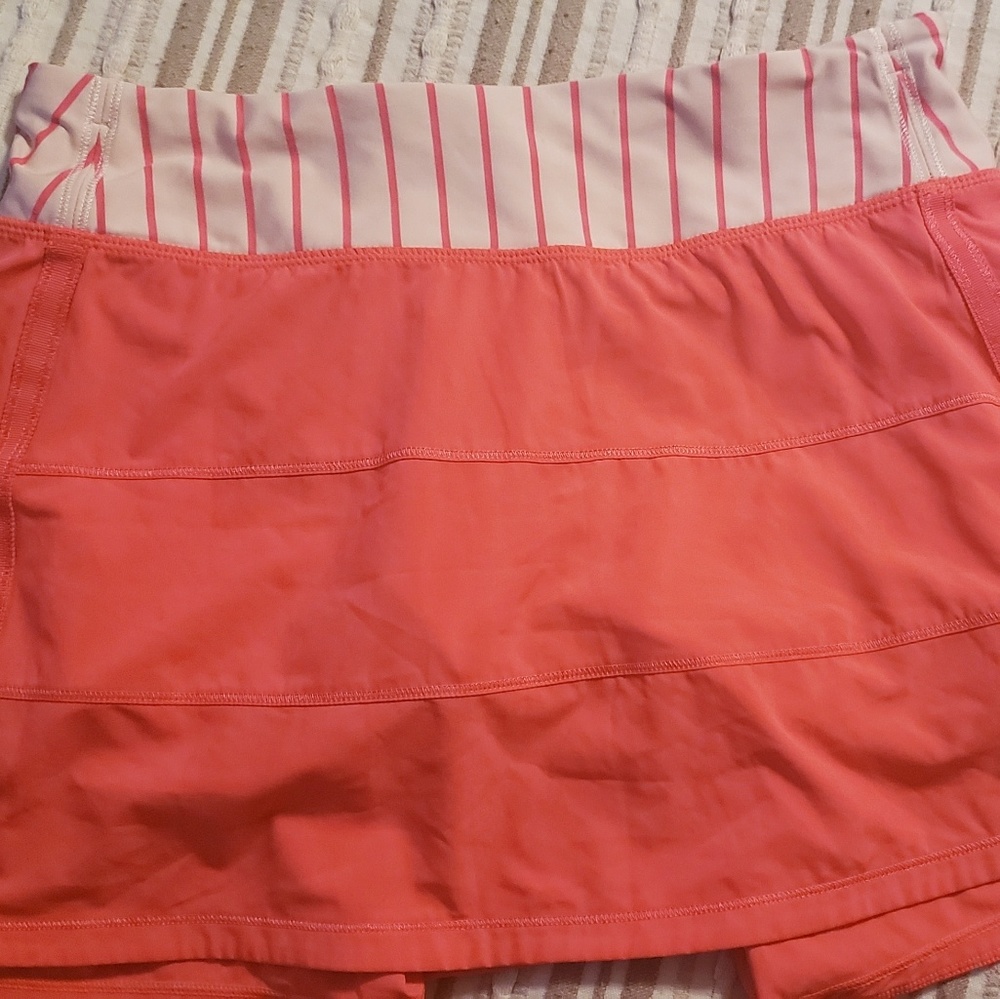 Lululemon pace setter skort skirt